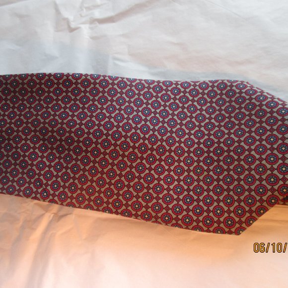 Men's Formal Necktie. Adams Row. - Picture 2 of 4